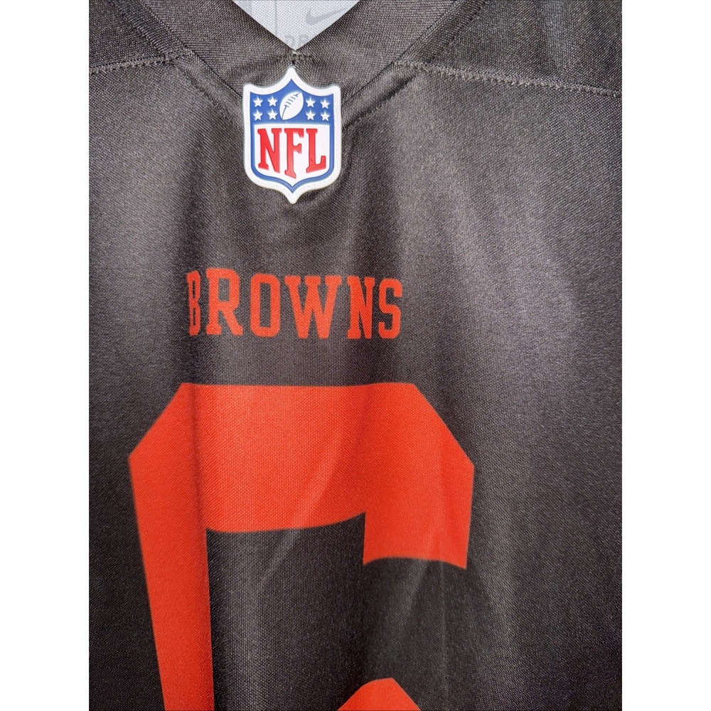 Baker Mayfield Cleveland Browns‎ Authentic Nike Dri-Fit Browns Jersey- Men's L - Picture 2 of 4